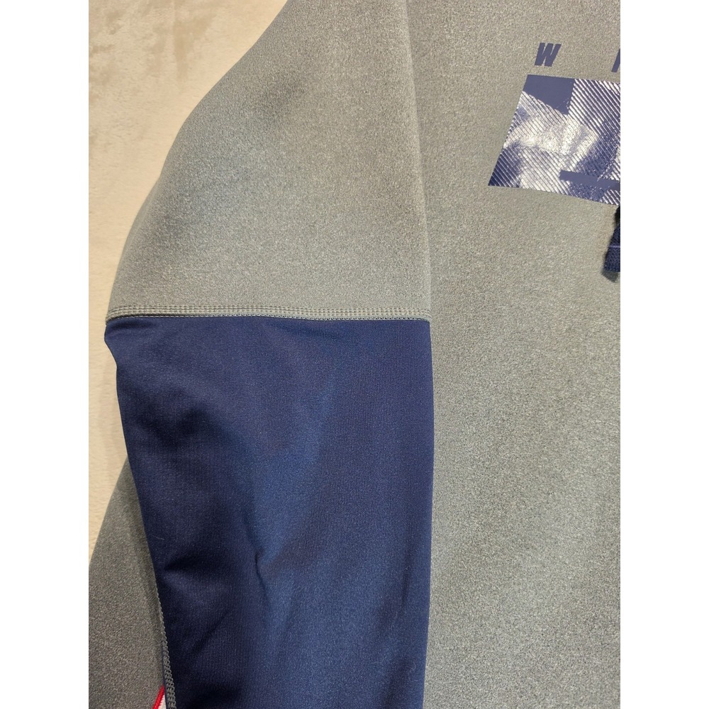 Nike Arizona Wildcats Hoodie XL Gray Navy Therma Fit NCAA Engineered Pullover - Picture 6 of 13